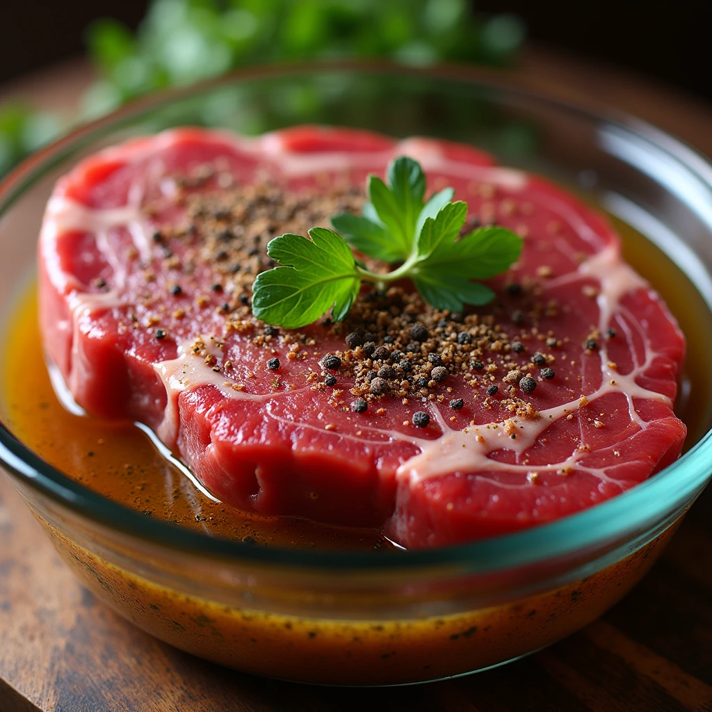 Marinate Flap Steak