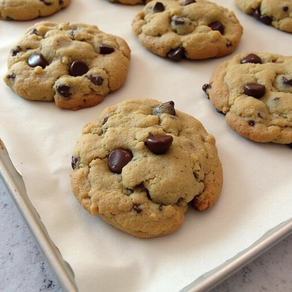 chocolate chip cookies made without brown sugar